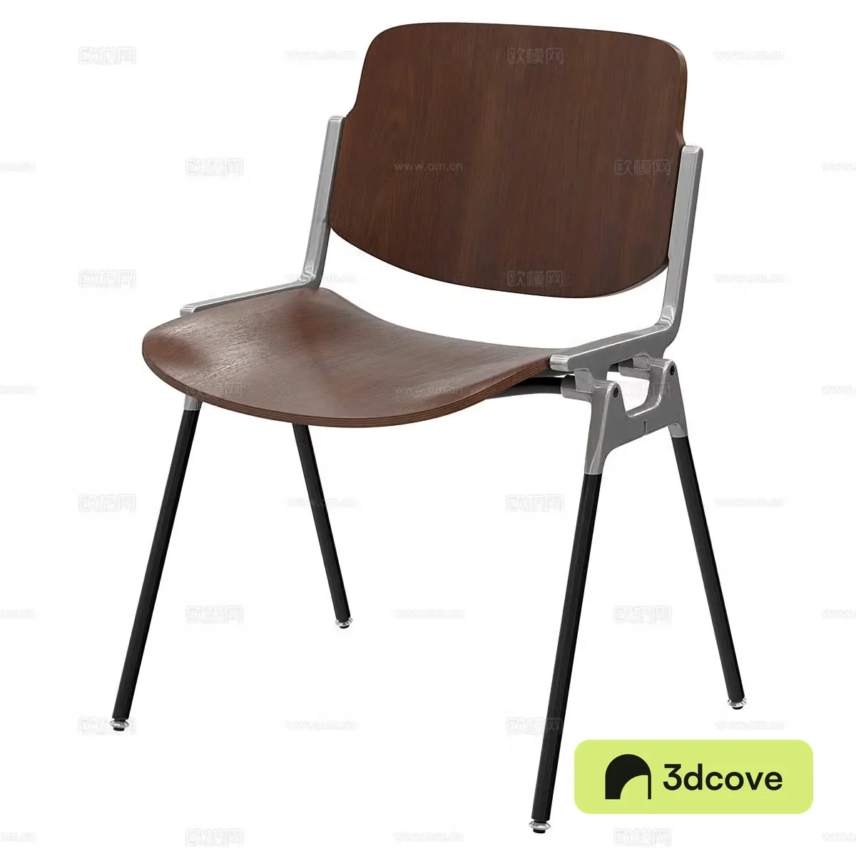 Nordic simple single chair simple chair