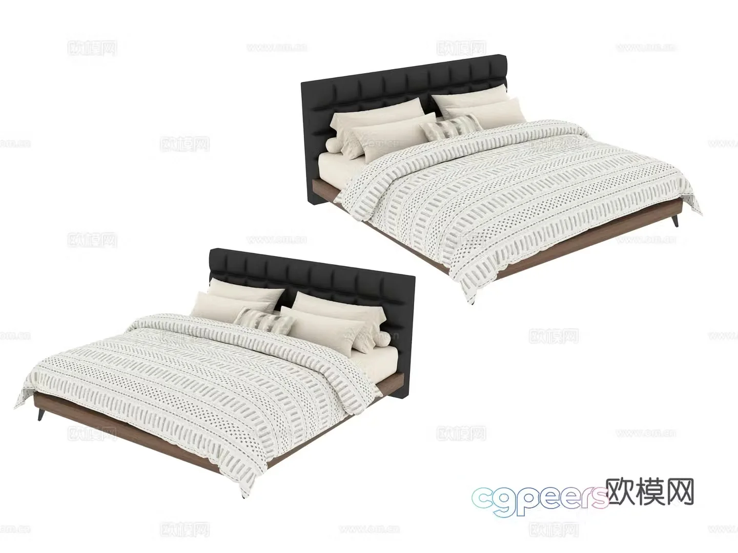 Furniture Bed 3D Model
