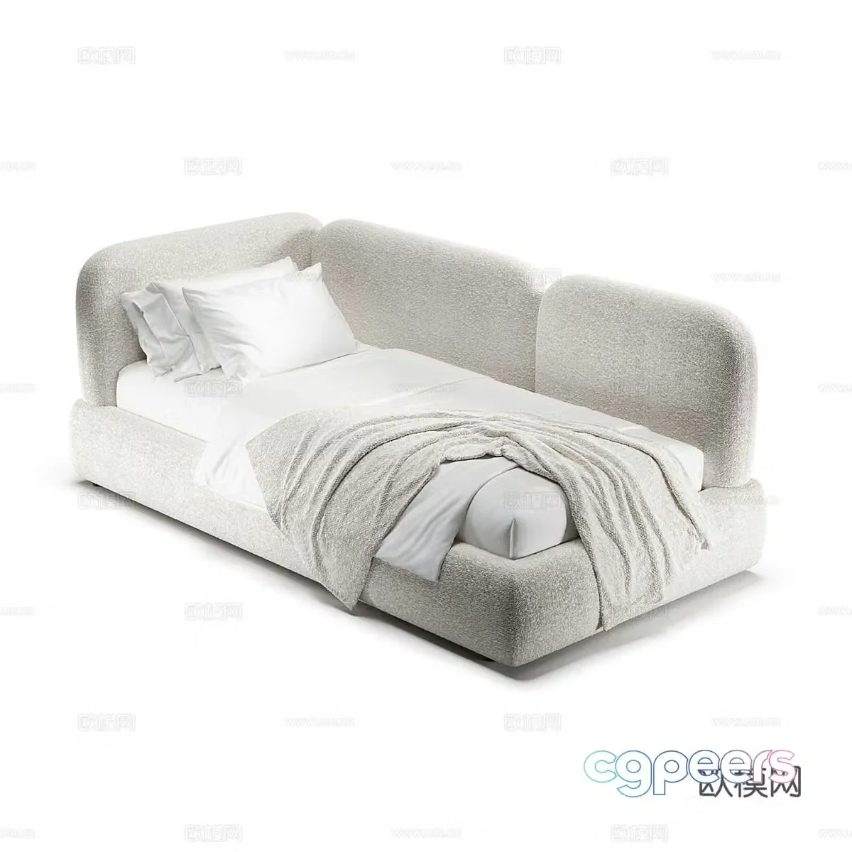Sofa bed children’s bed 3d model