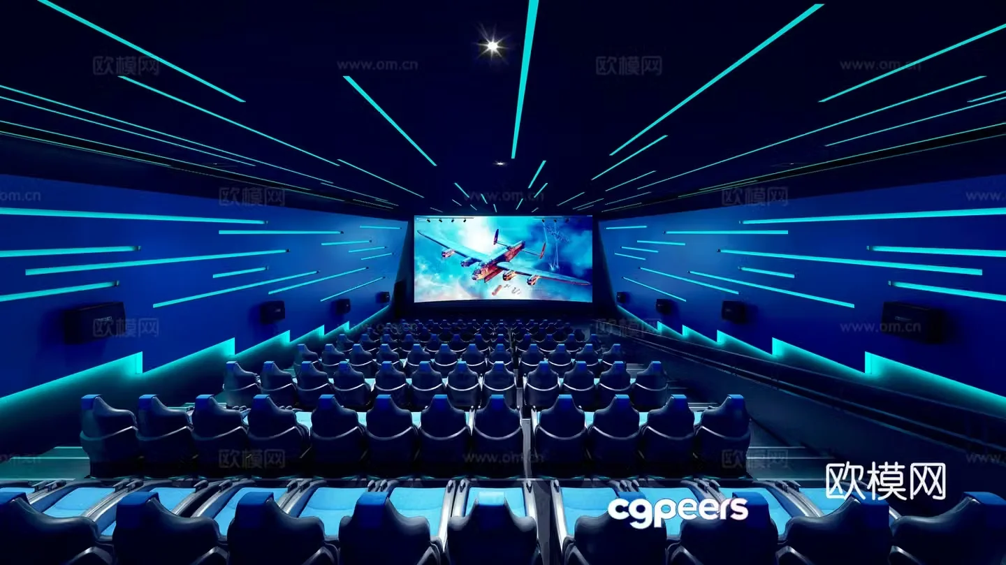 4D cinema cinema 3d model