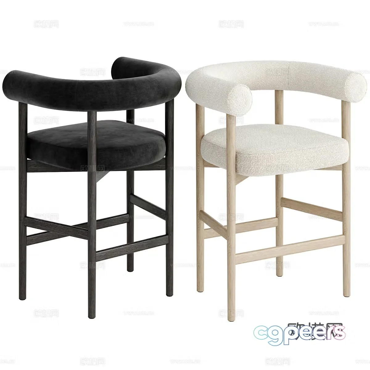 Bar chair 3d model