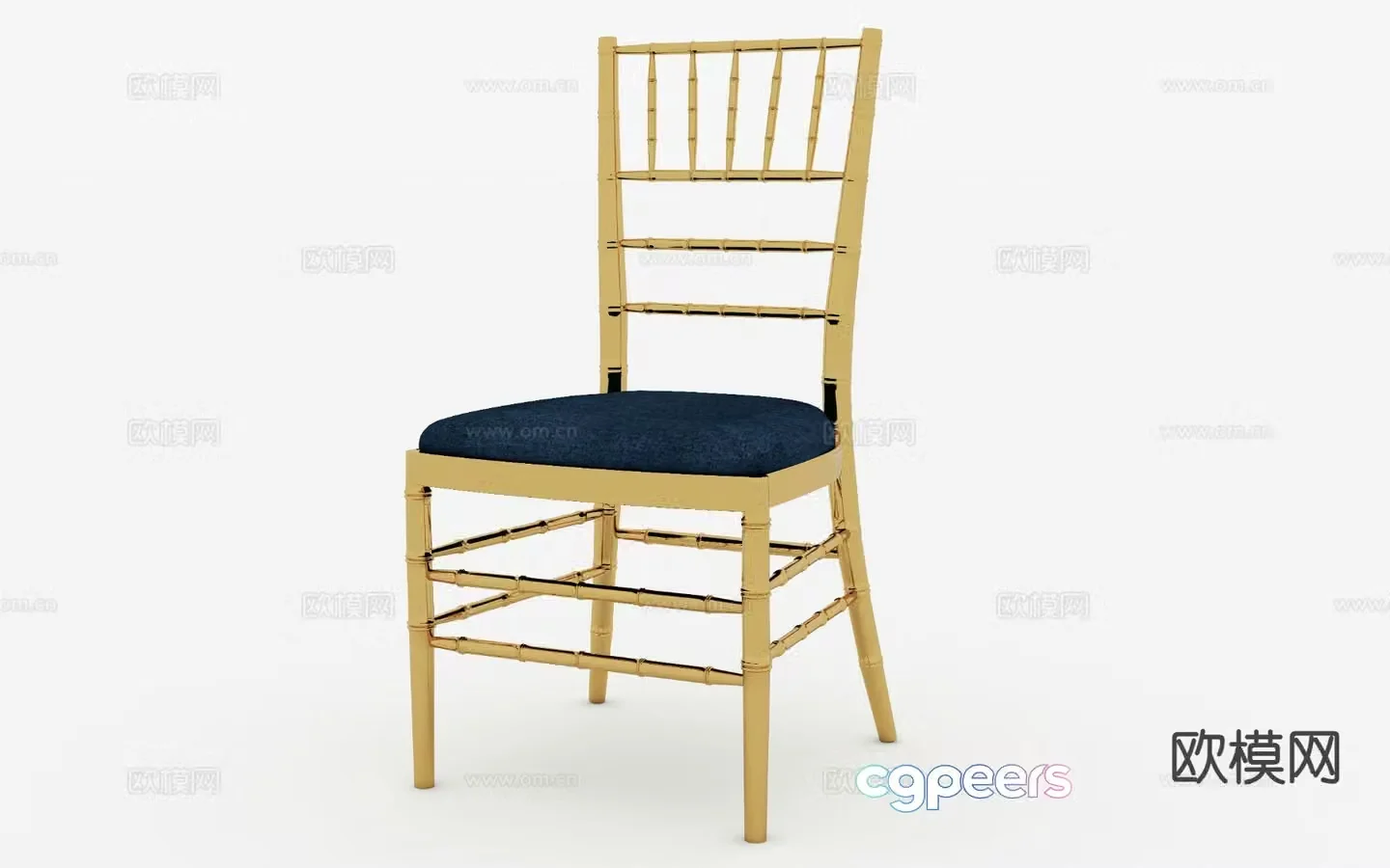 chair dining chair 3d model
