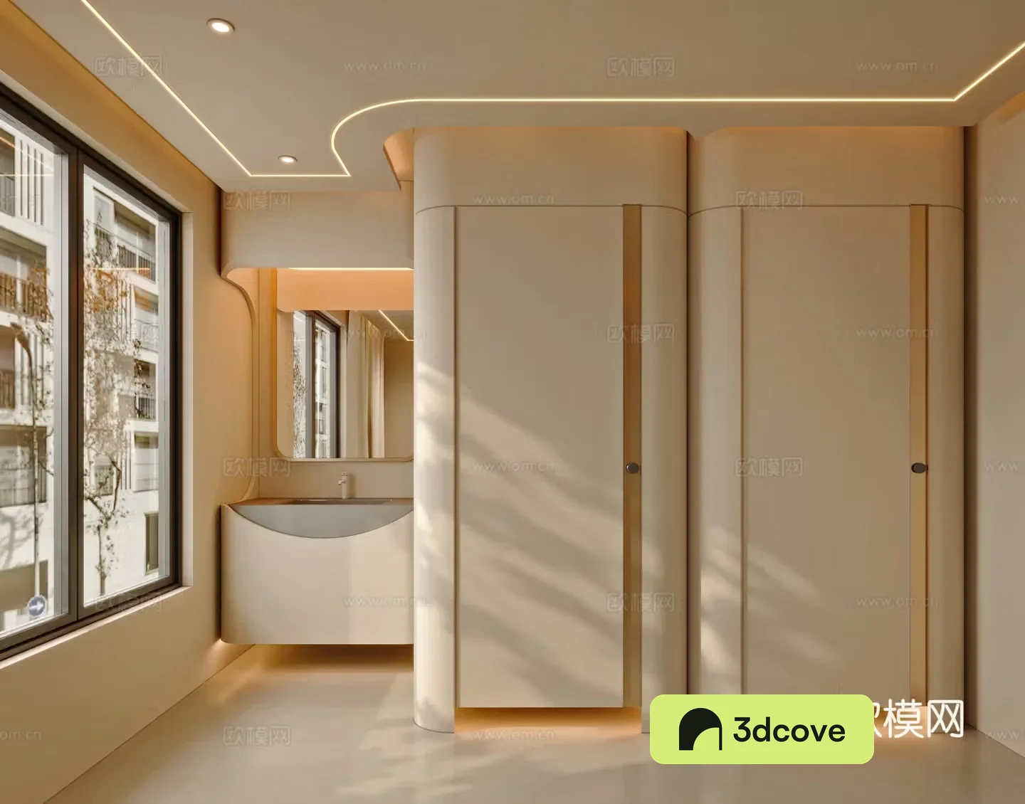 Modern bathroom
