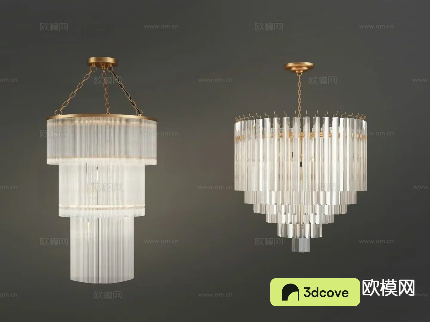 Modern crystal lamp decorative chandelier