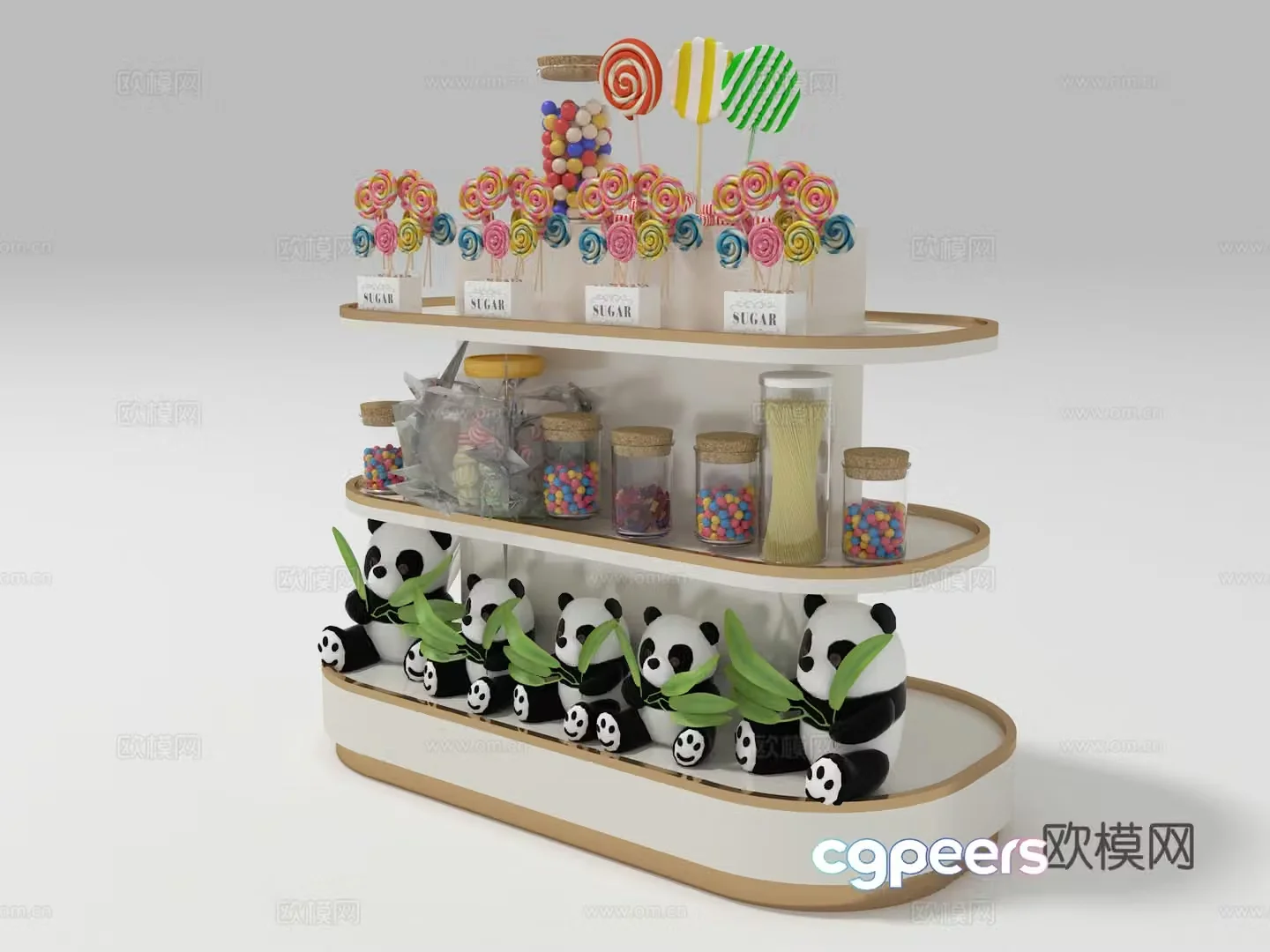 Shelf 3D model