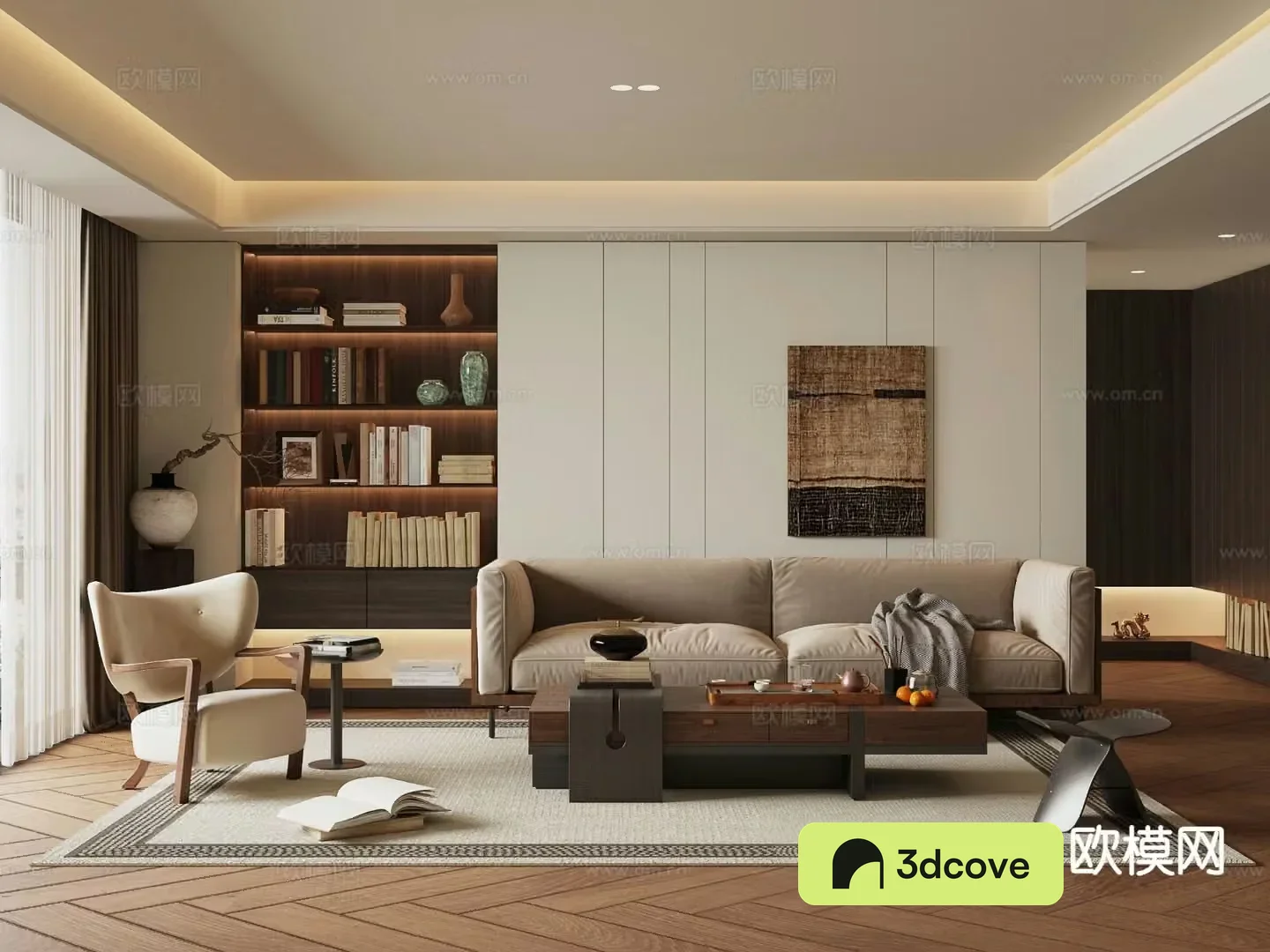 Medieval style living room