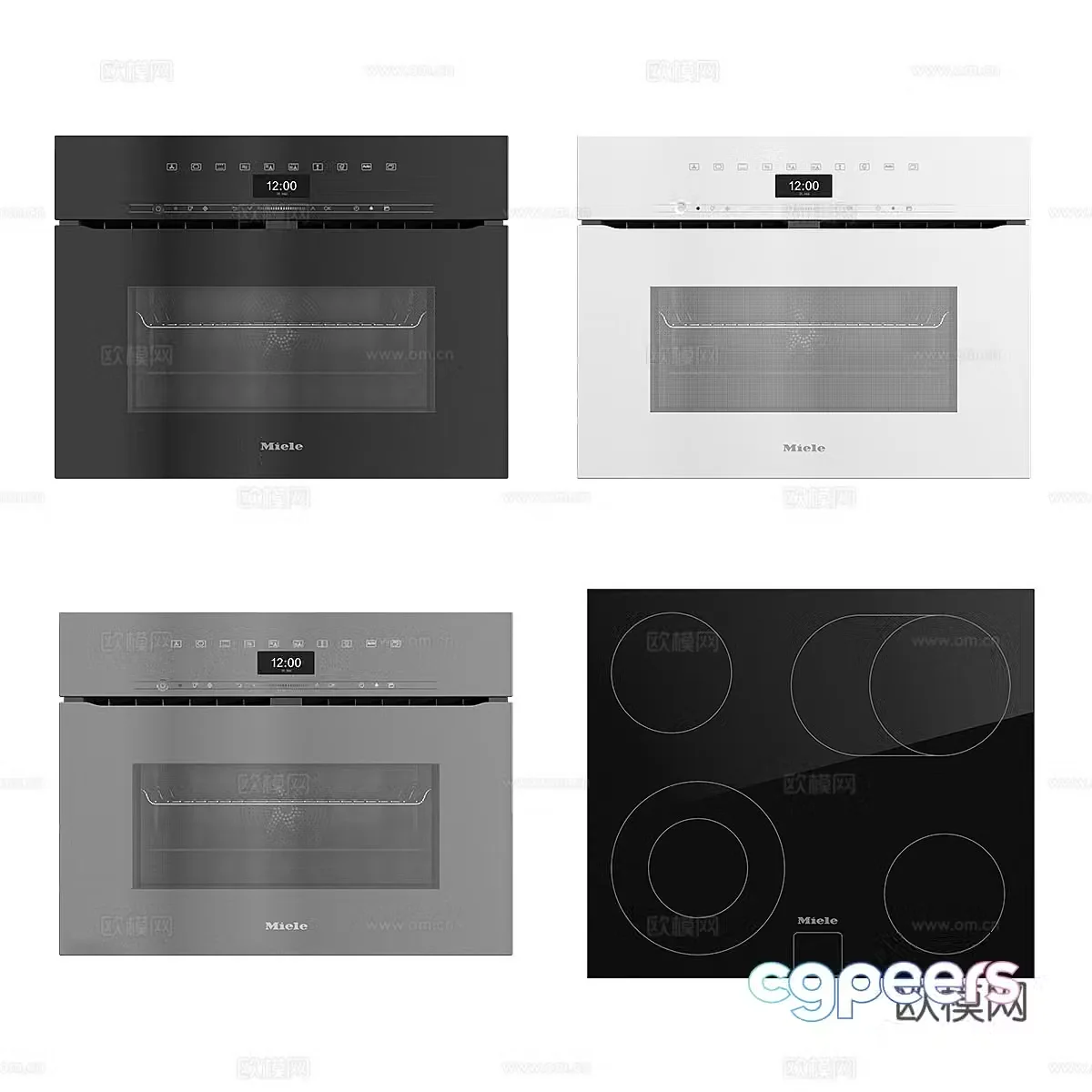 oven microwave 3d model