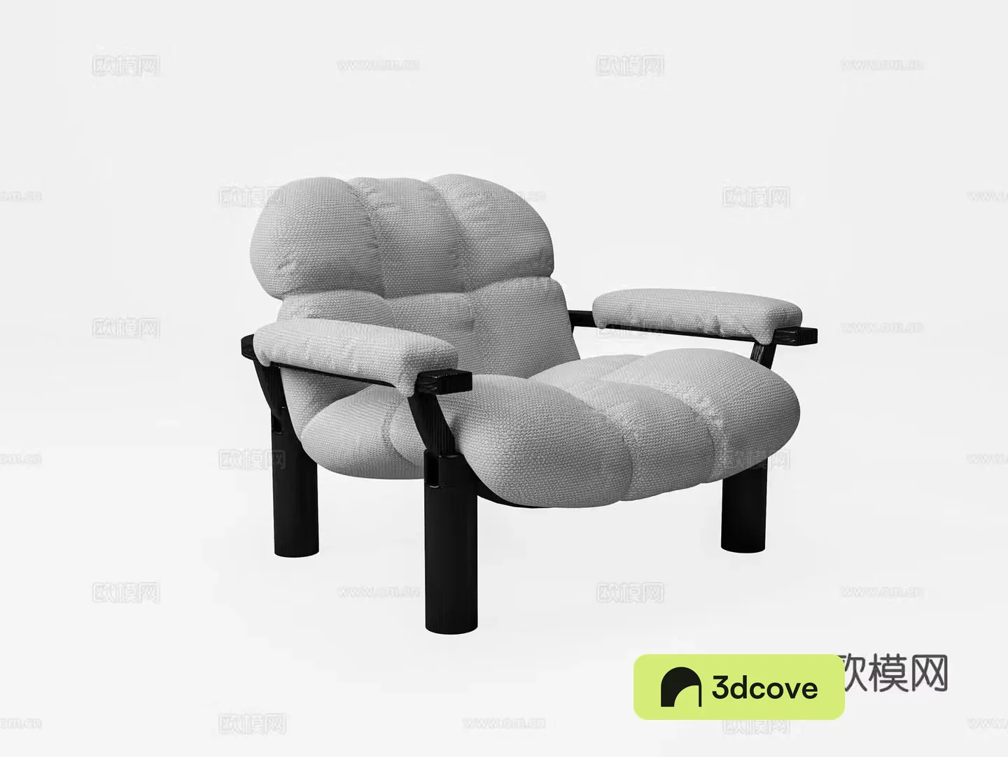 Modern single sofa
