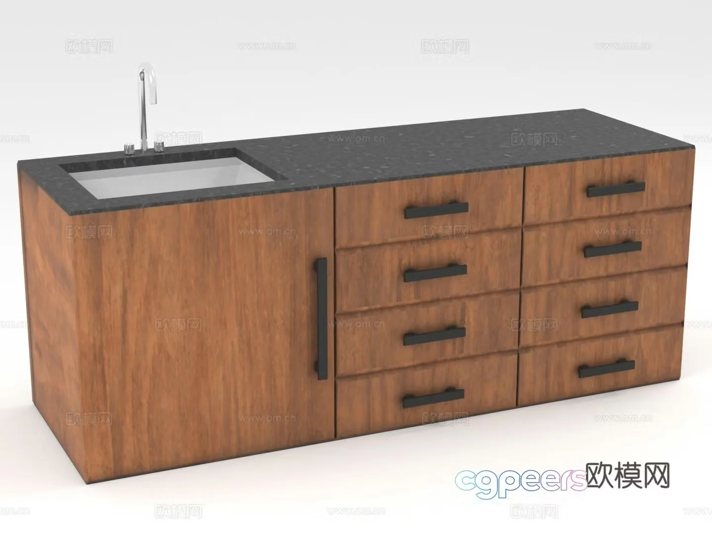 Cabinet Chest of drawers chest of drawers wooden cabinets storage cabinets cabinets 3d model