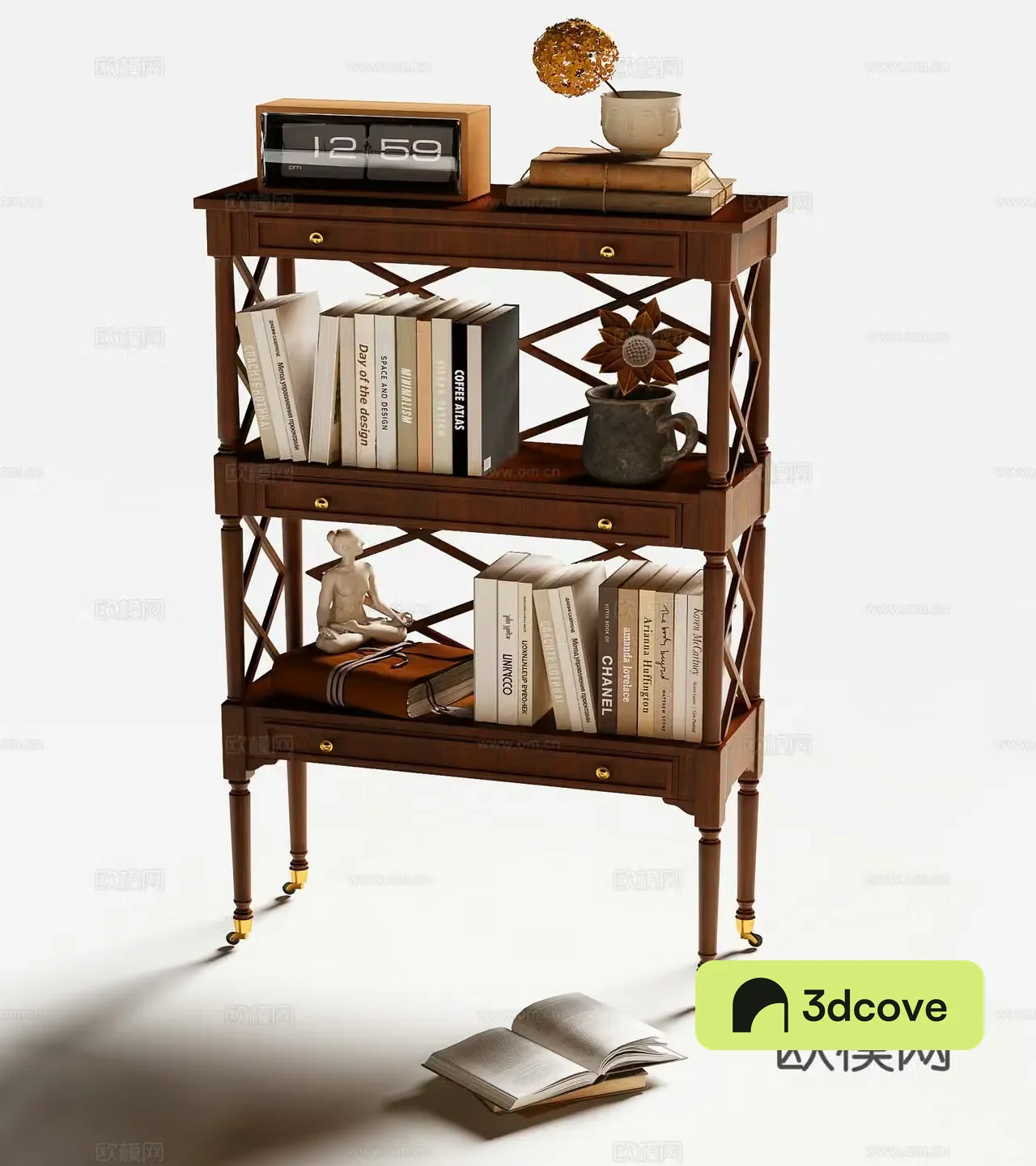 American bookshelf