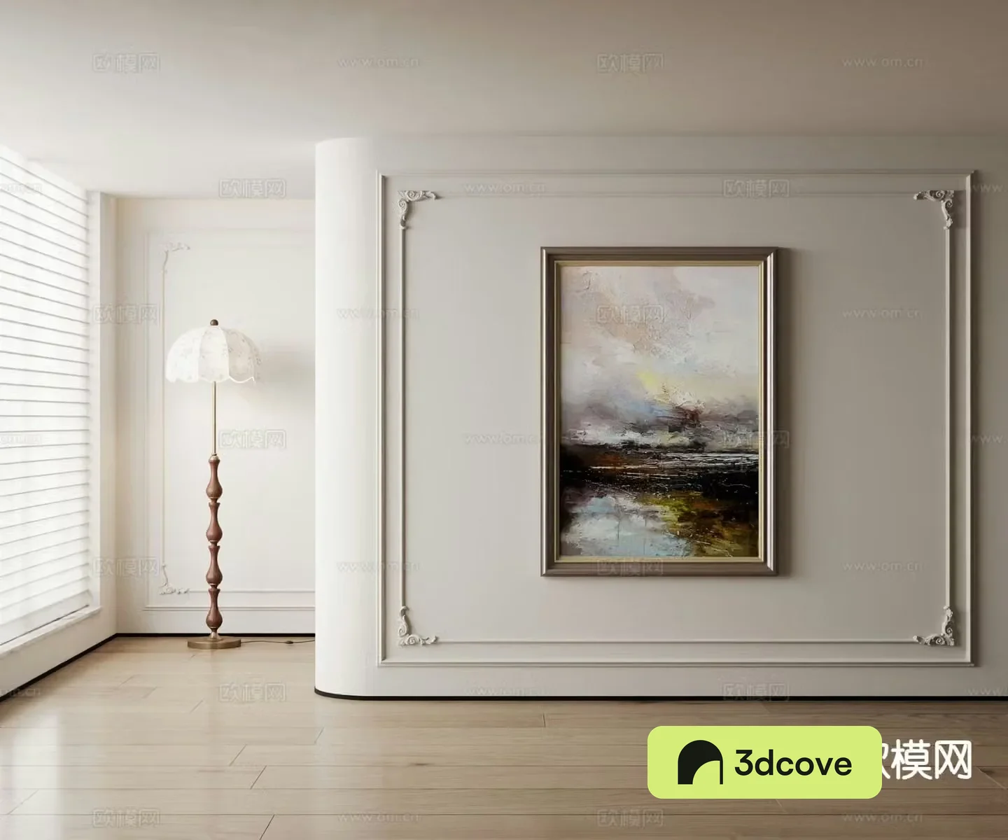 American decorative painting landscape oil painting