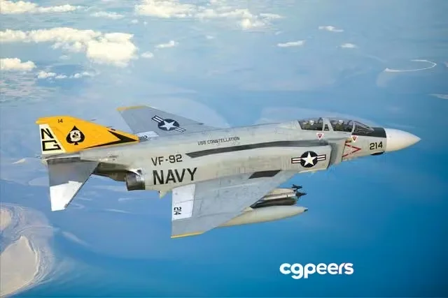 3ds Max Free – F-4J Phantom II