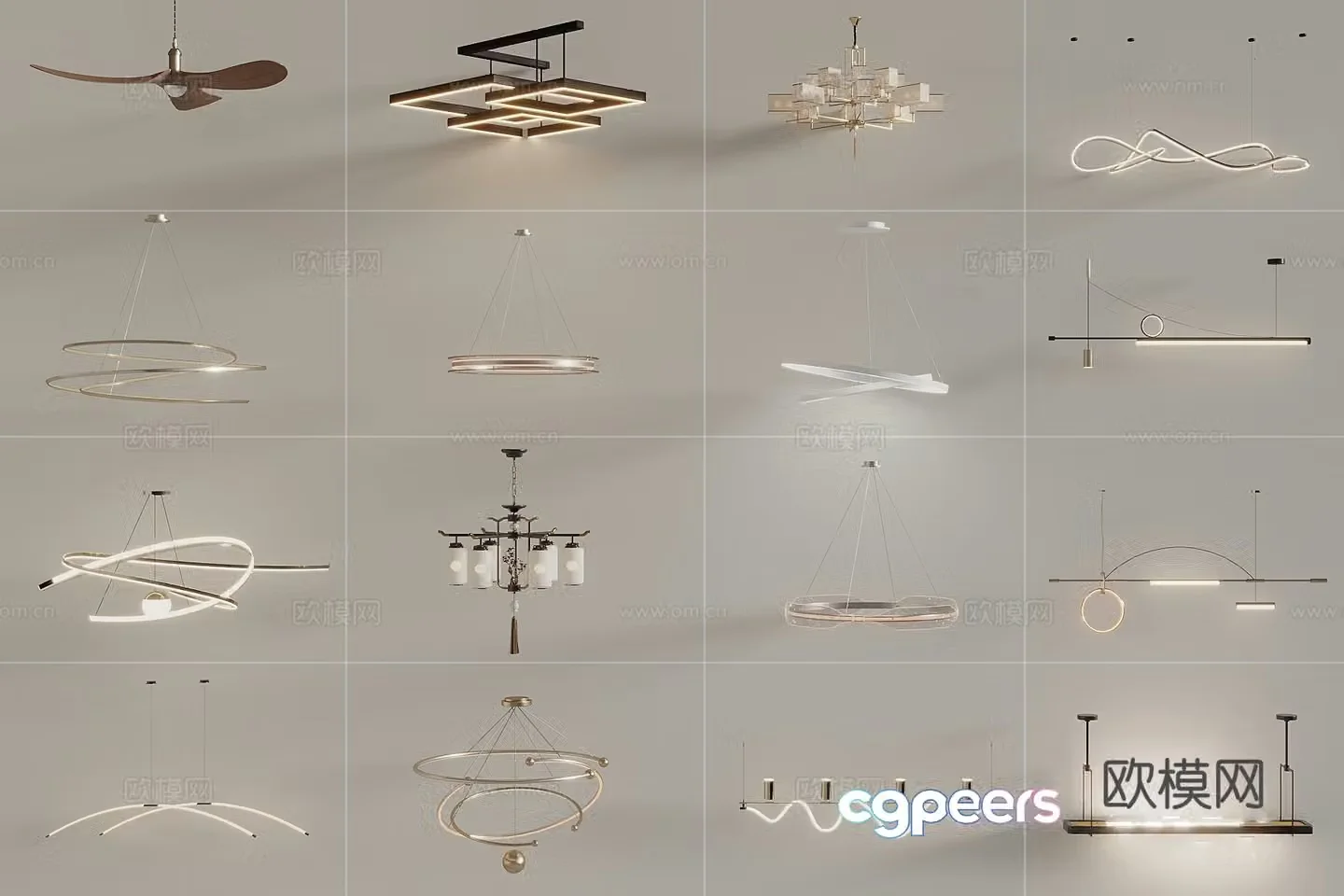 Living room chandelier Bedroom chandelier Multi-head chandelier Decorative chandelier Cloud chandelier Crystal chandelier 3d model