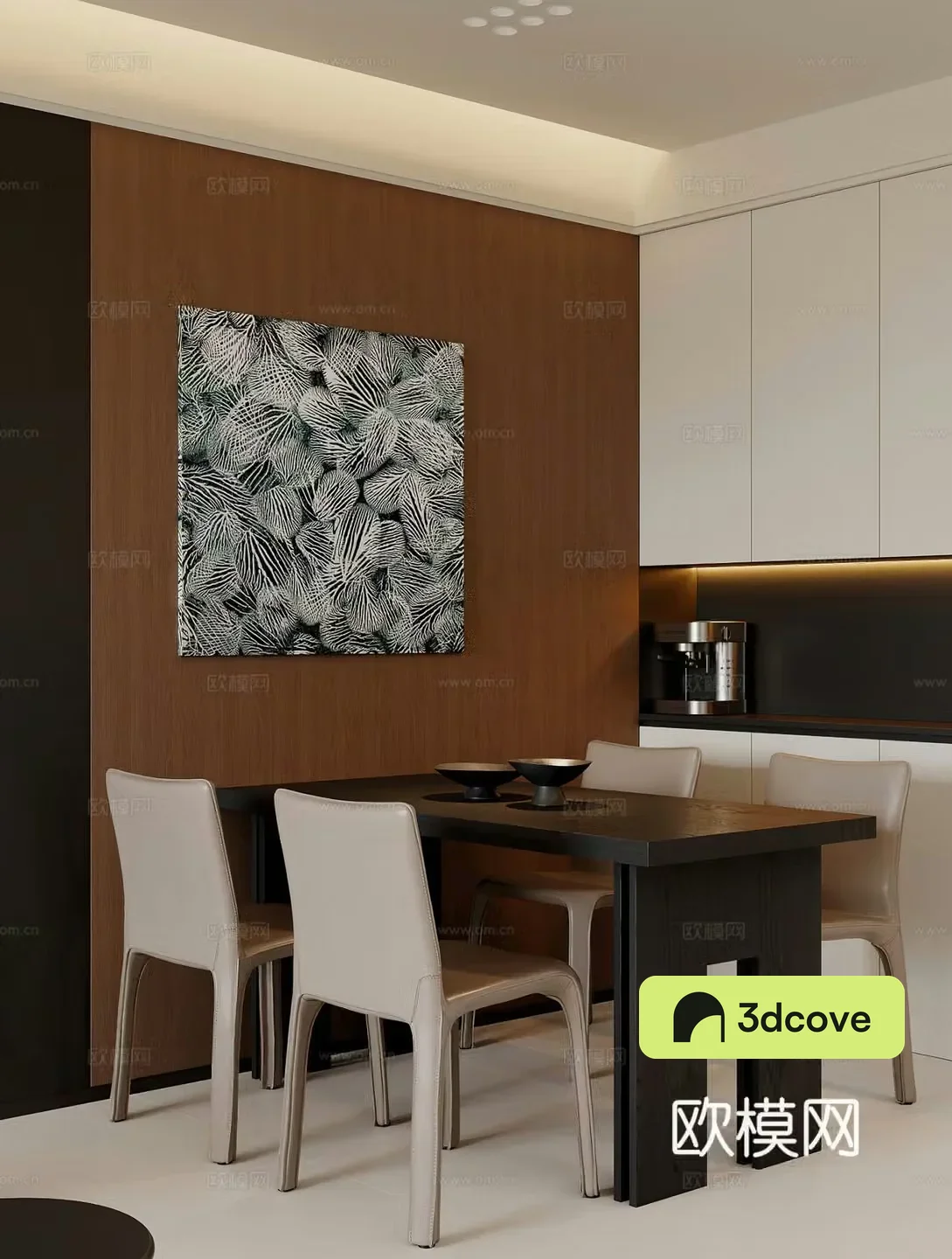Modern restaurant Wine cabinet Light luxury restaurant Italian restaurant Simple dark style Modern living restaurant