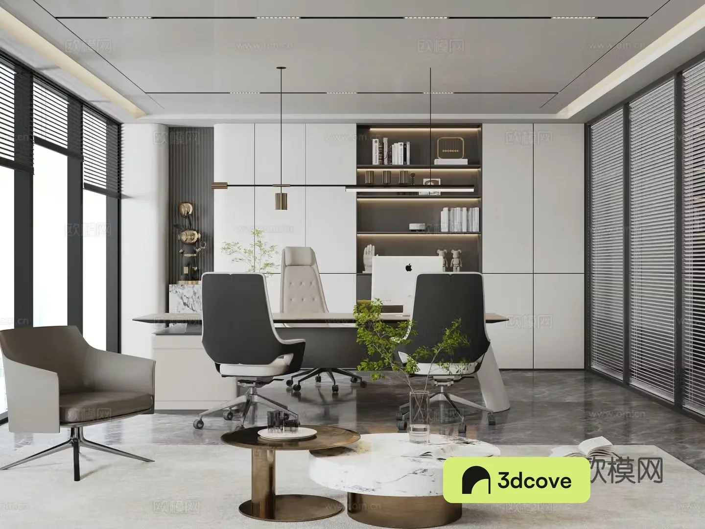 Modern manager office