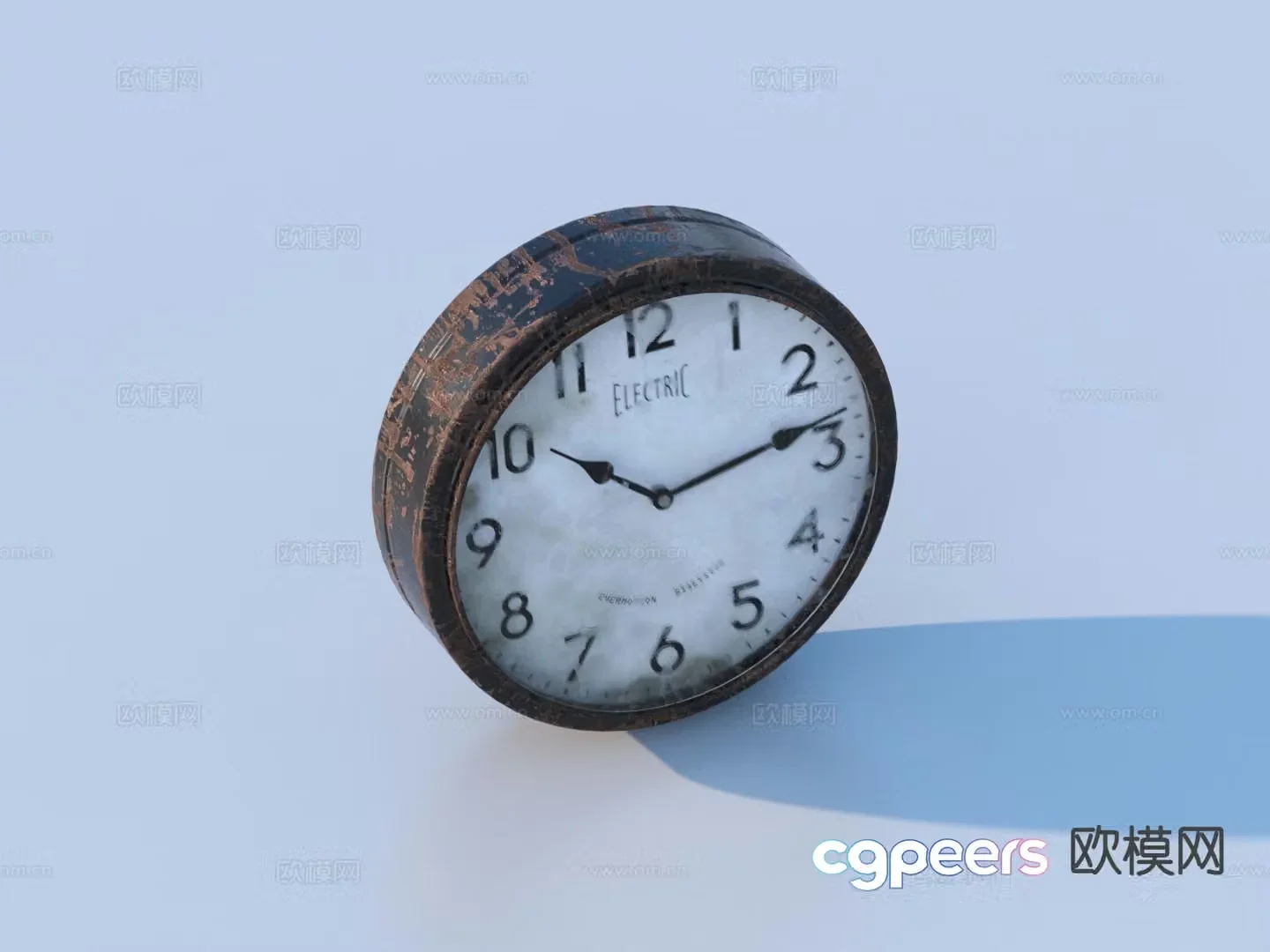 clock clock alarm clock 3d model