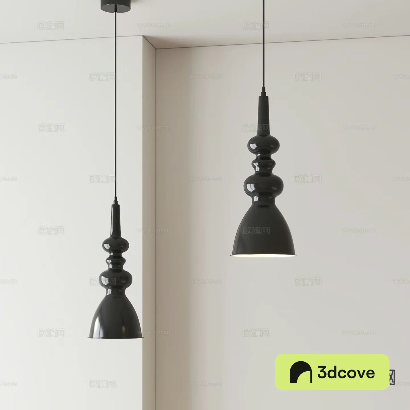 French retro chandelier