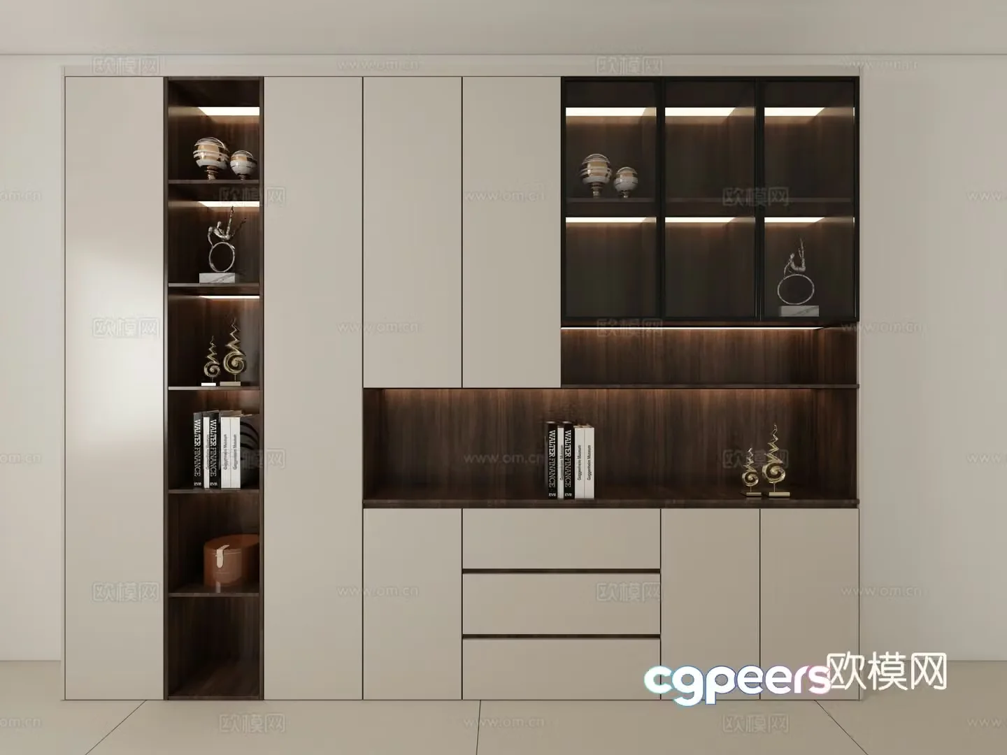 Wine cabinet 3d model