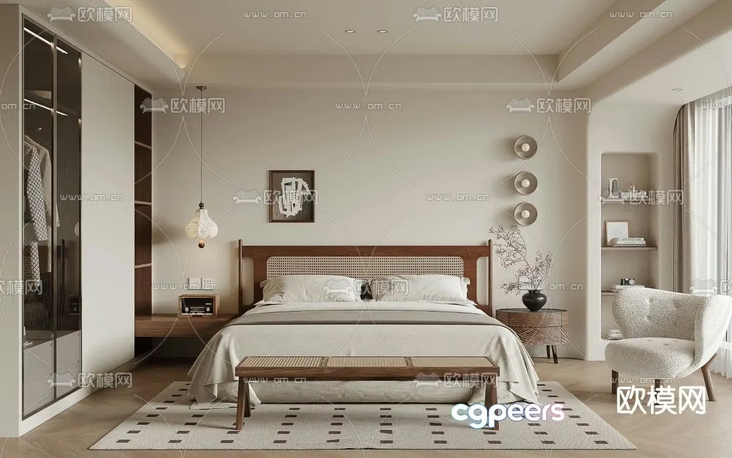 Wasabi Bedroom Master Bedroom Master Room 3D Model