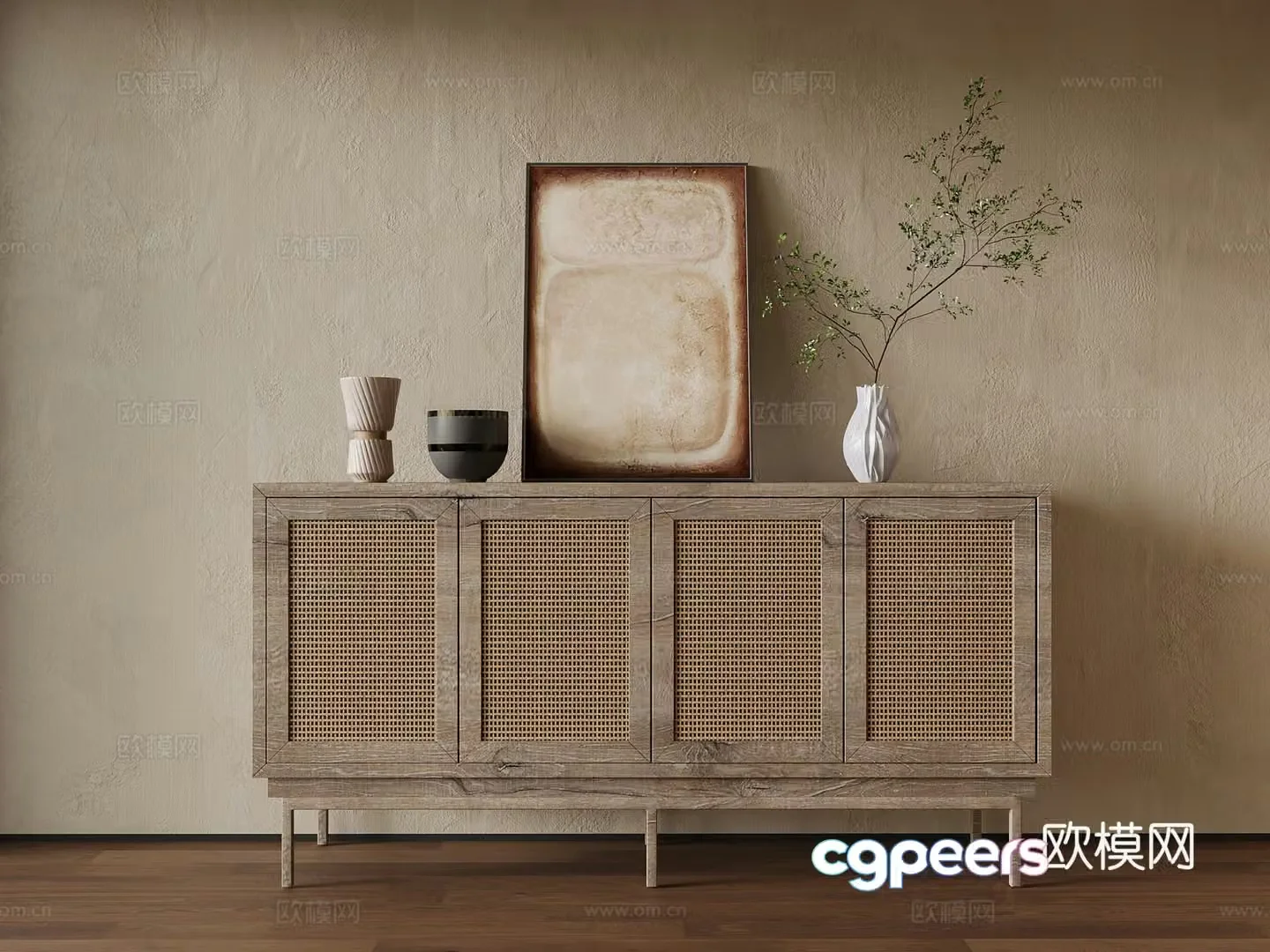 Wasabi Wind Entrance Cabinet 3D Model