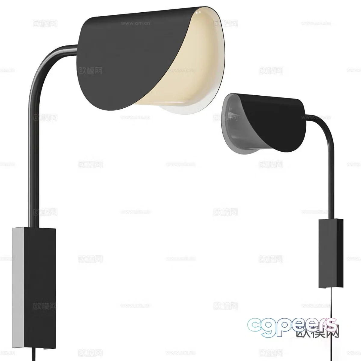 Modern Maytoni Decorative Wall Light 3D Model