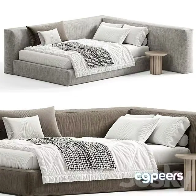 3ds Max Free – BOCA MINI BED by Boca