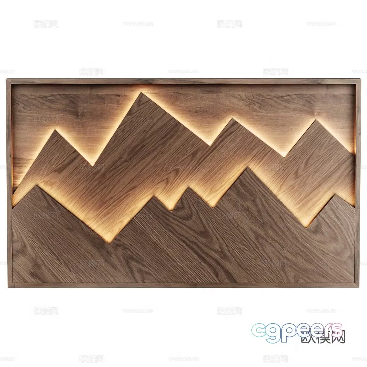 Background wall 3d model