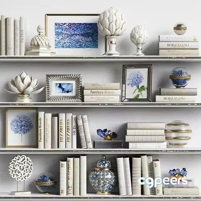 3ds Max Free – Decor Set 13 with artichoke