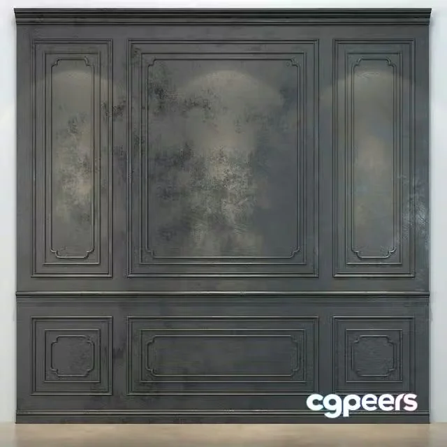 3ds Max Free – Wall panel 078