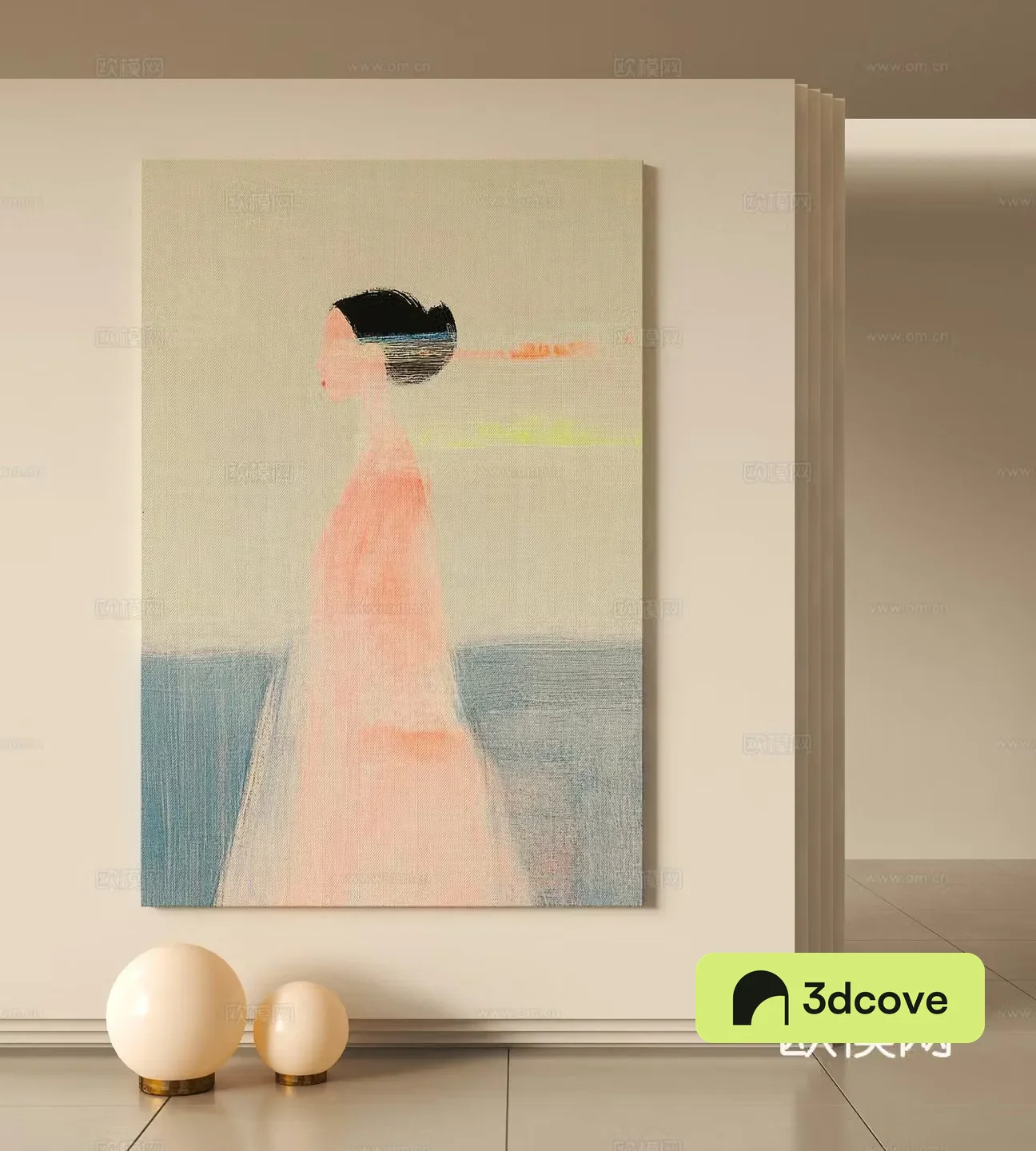 Modern decorative hanging painting