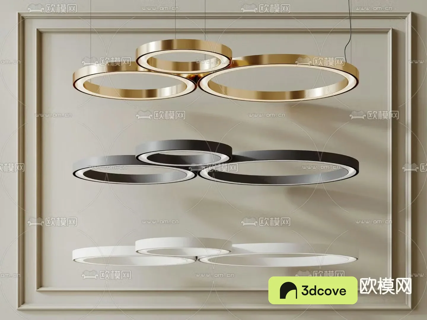 Ring Chandelier Hall Chandelier