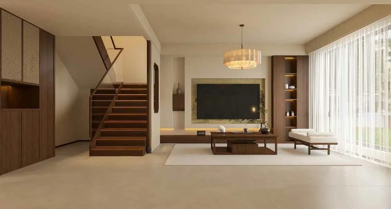 Modern Living Room 3D Model – 2358 – VRAY Render