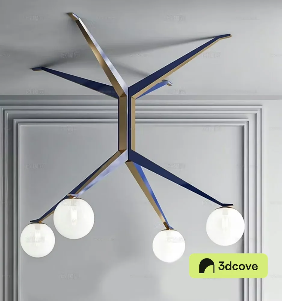 Modern stainless steel chandelier lighting