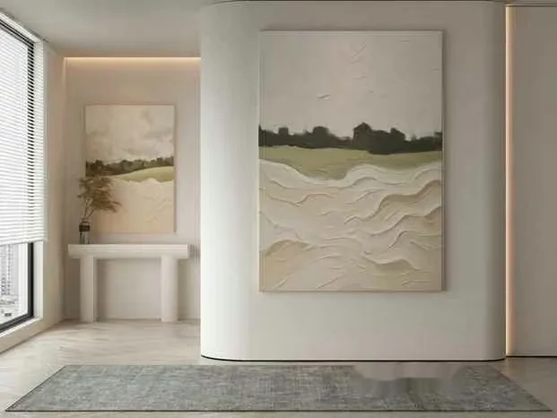 Modern Art Pieces 3D Model – 15665 – VRAY Render