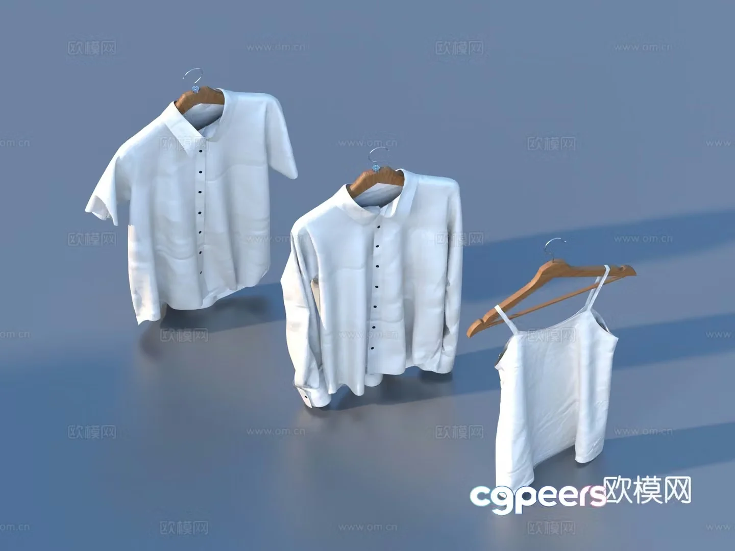 Clothing Clothing Hanger 3d Model