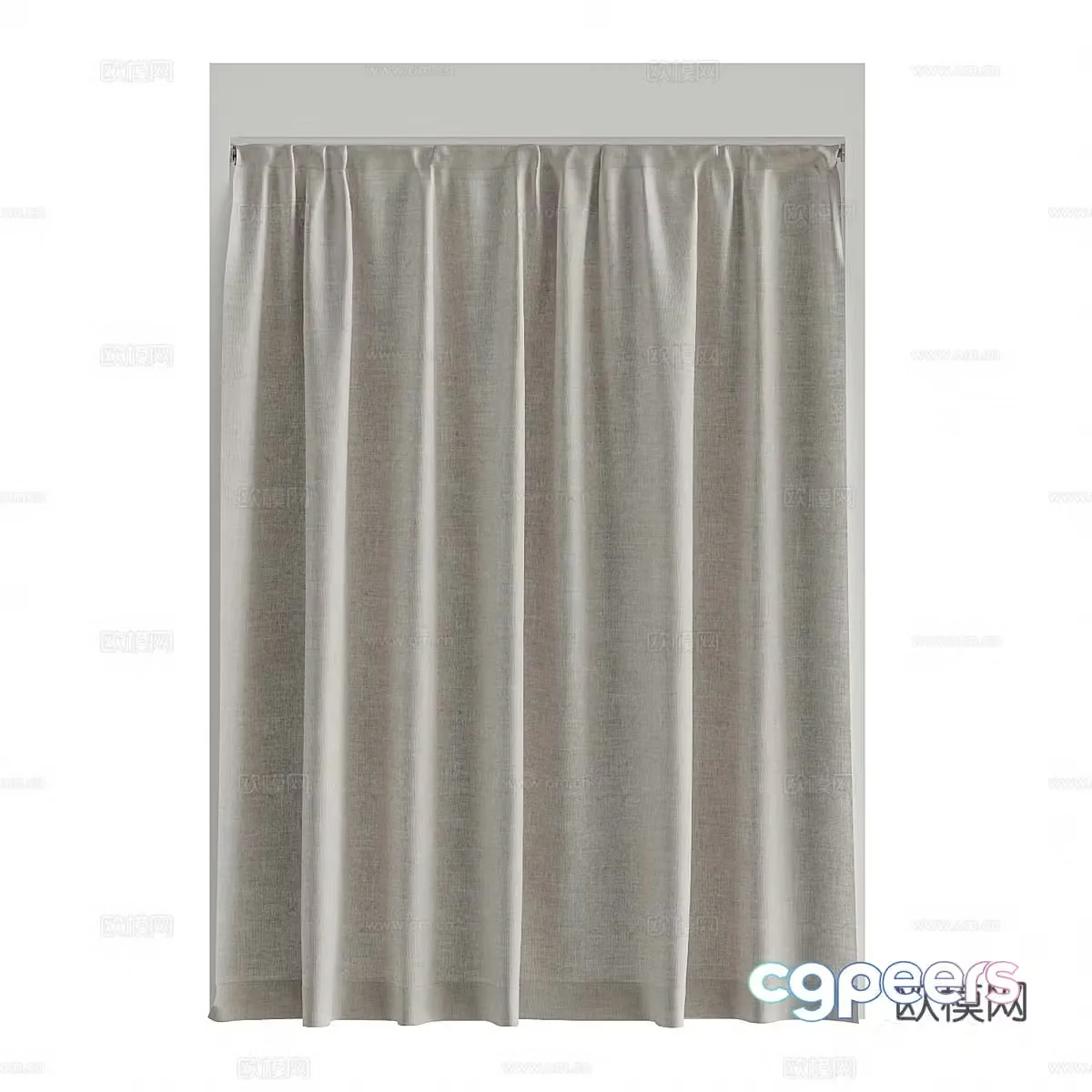 Curtain 3d model