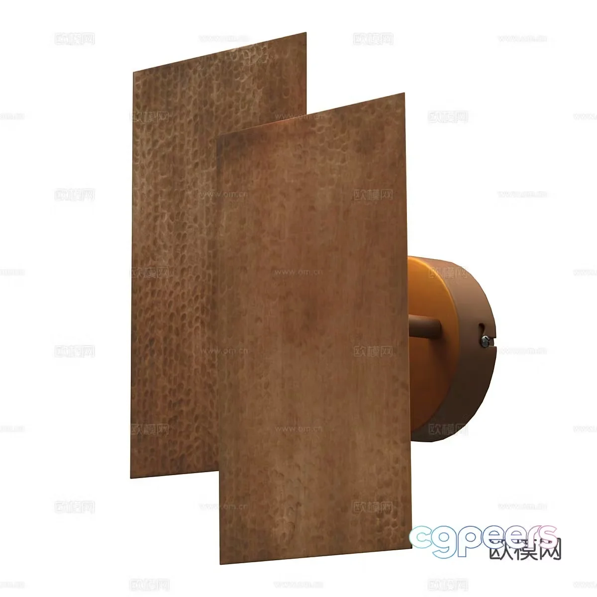 Simple wall lamp artistic wall lamp 3d model