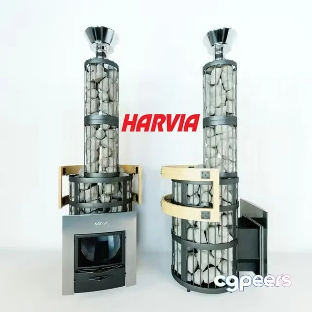3ds Max Free – Harvia Legend 300 Duo
