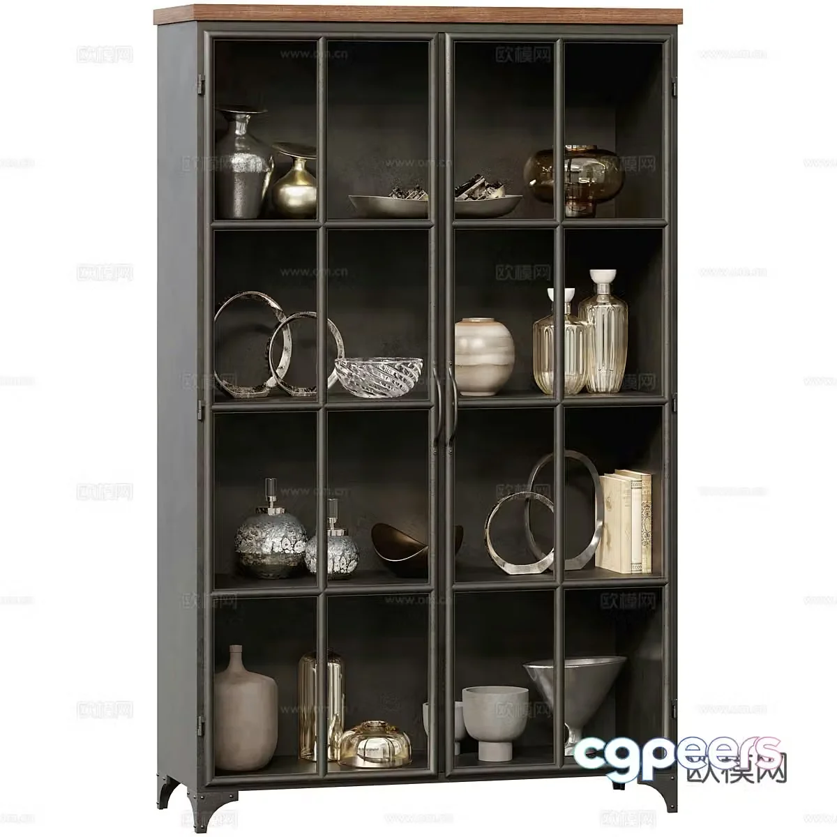 Modern locker 3d model
