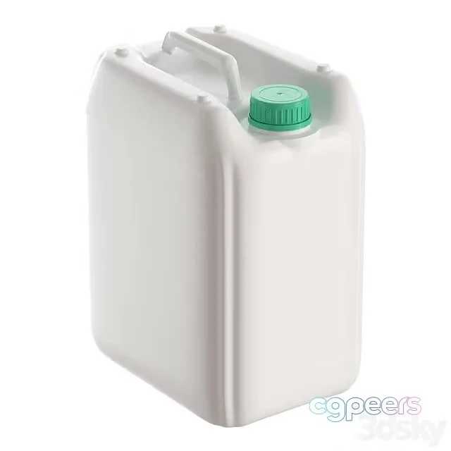 3ds Max Free – Canister 5L Euro