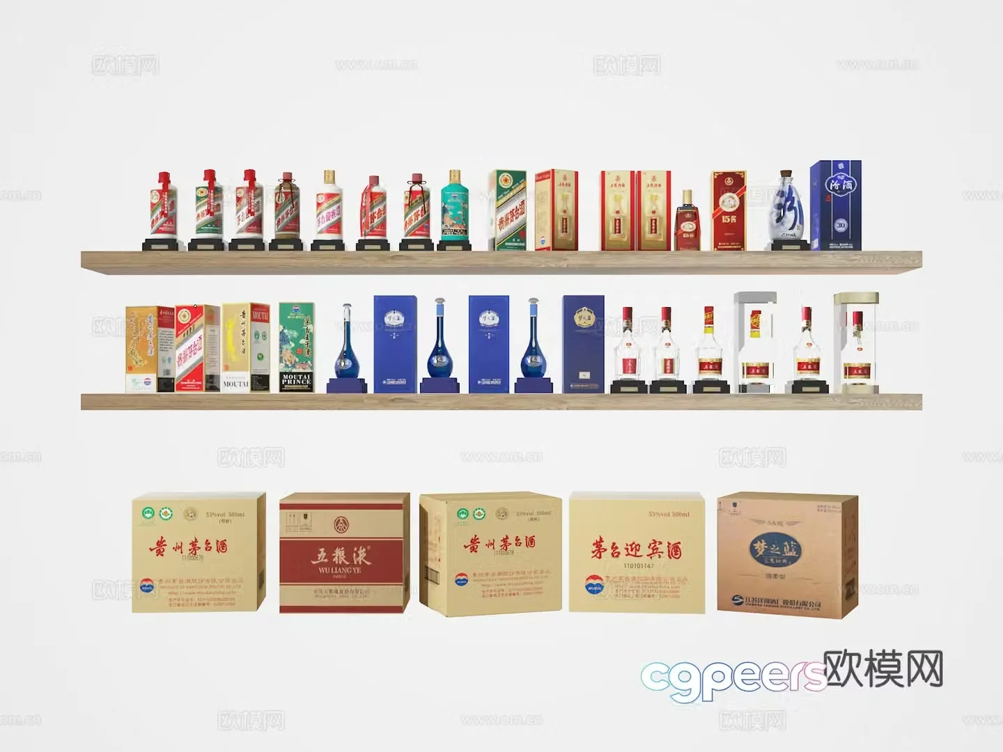 3d model of wine
