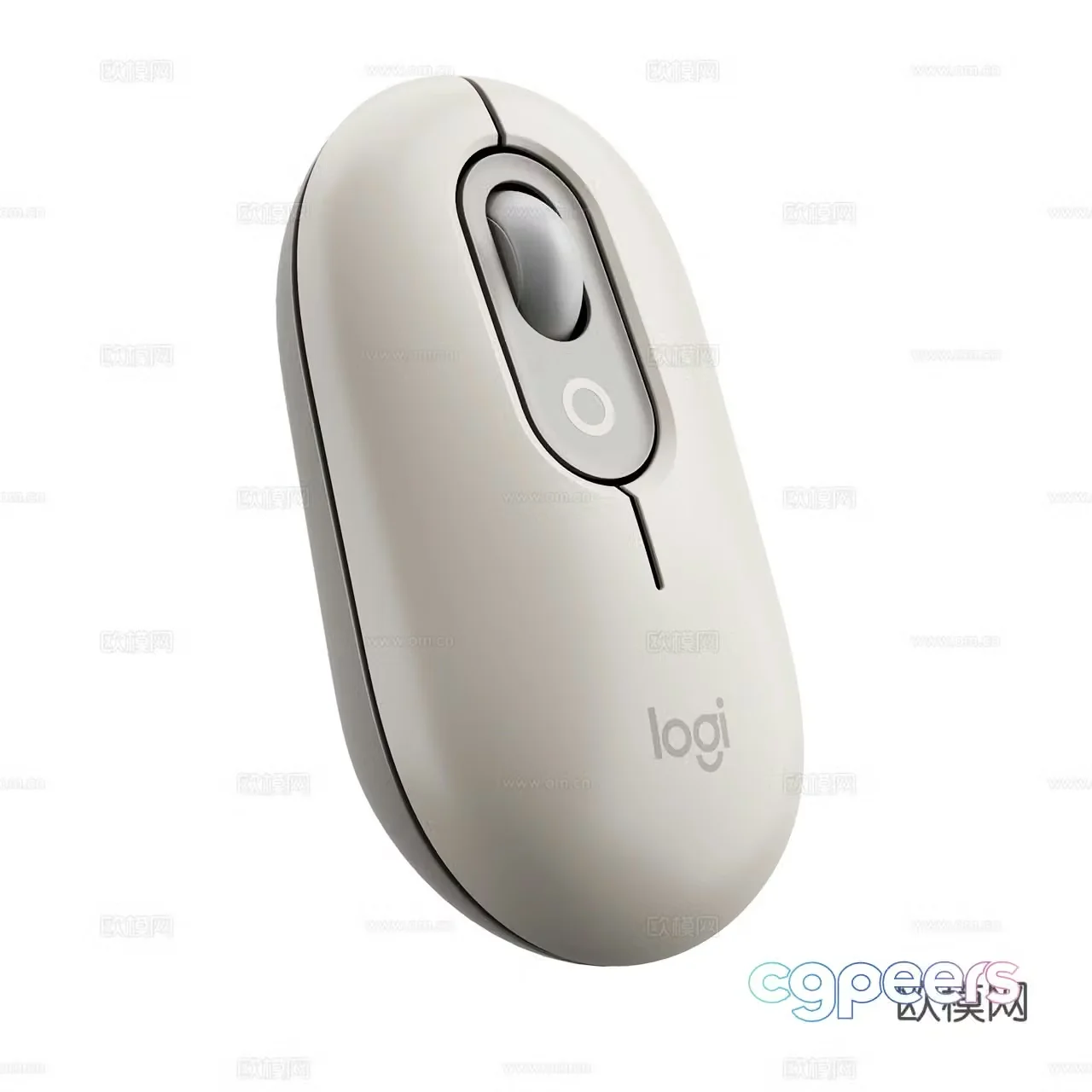 Logitech Pop Wireless Mouse Wireless Mouse Bluetooth Mouse 3D Model