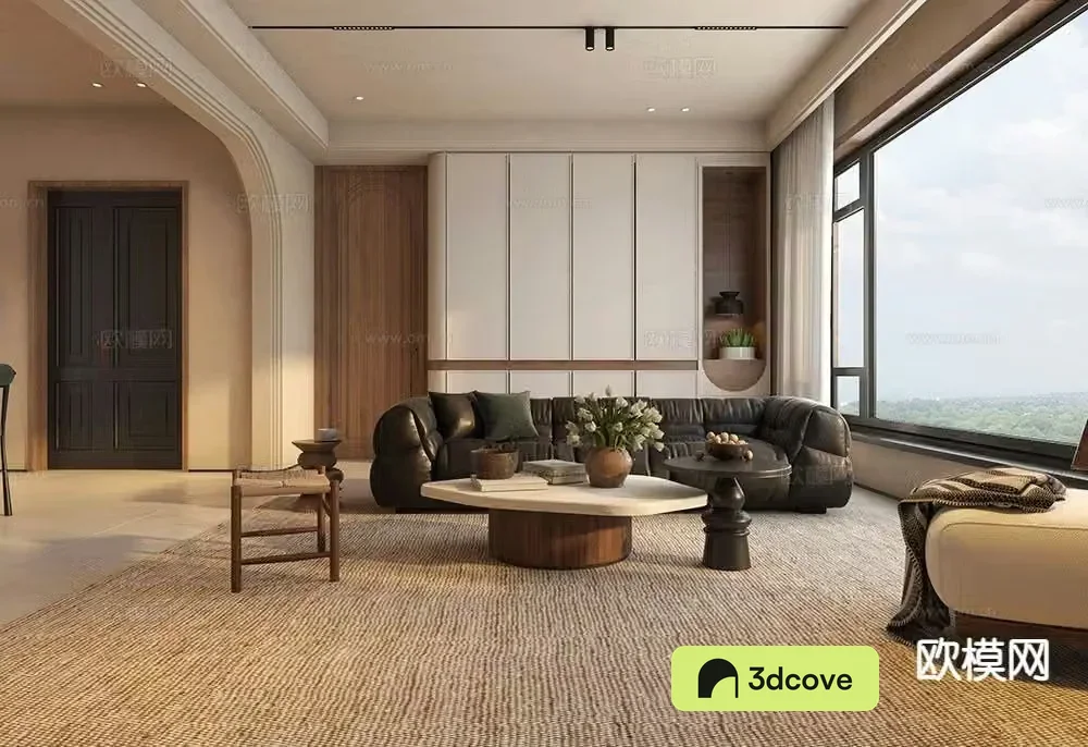 Medieval style living room