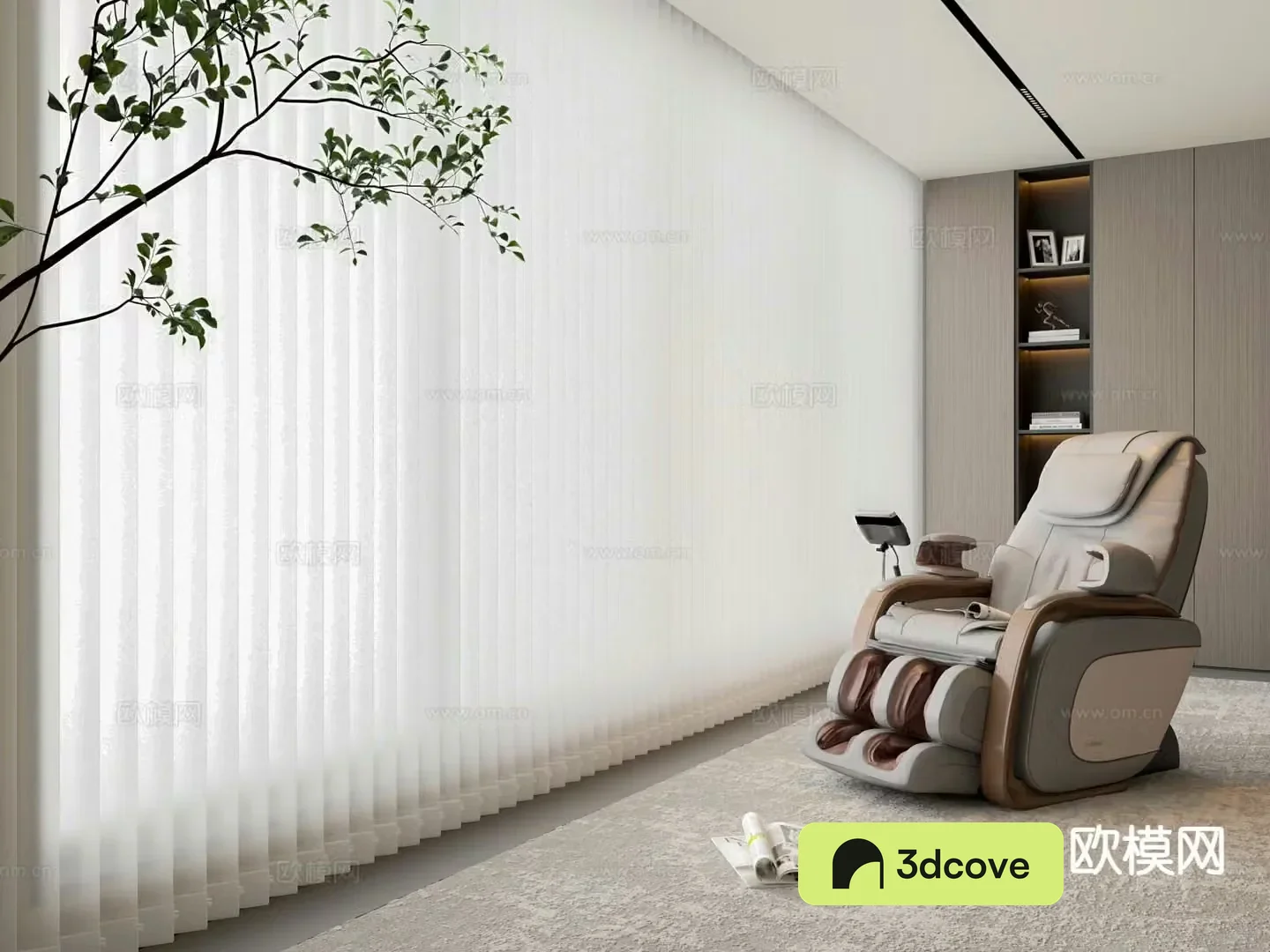 Modern curtains vertical curtains Venetian blinds fantasy curtains