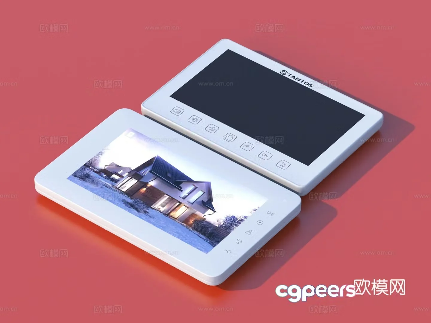 Telephone Videophone Electrical Communication Tools 3D Model