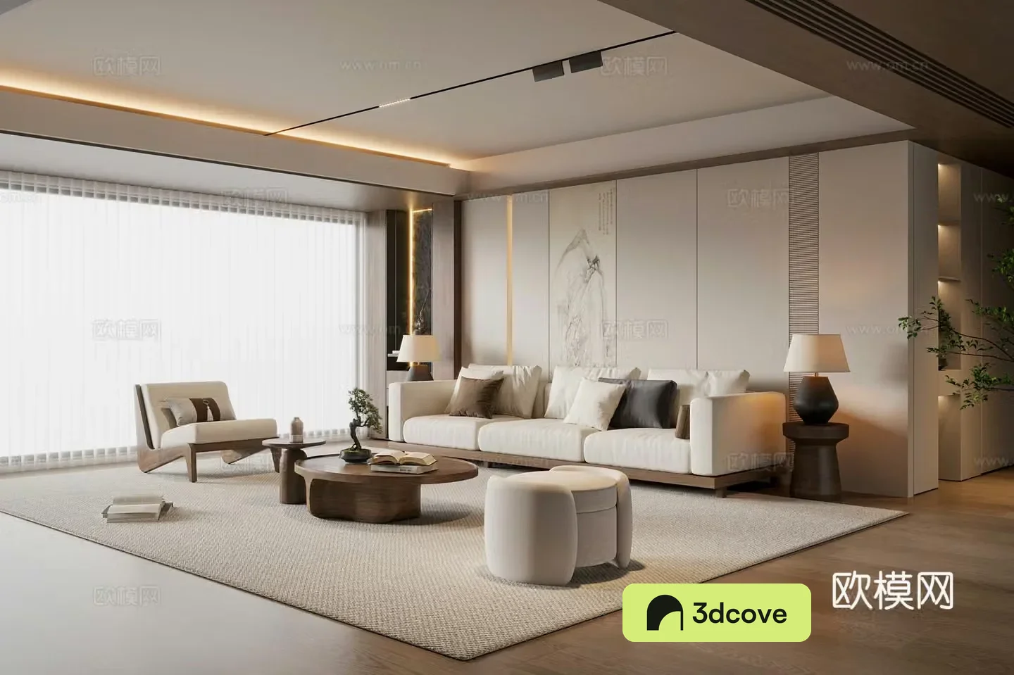 New Chinese living room