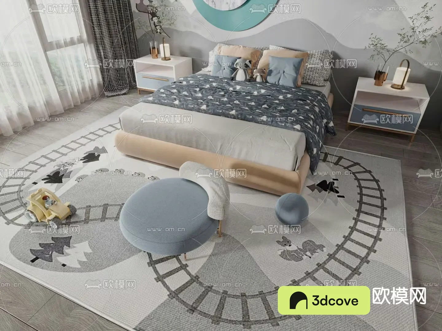 Modern children’s bed