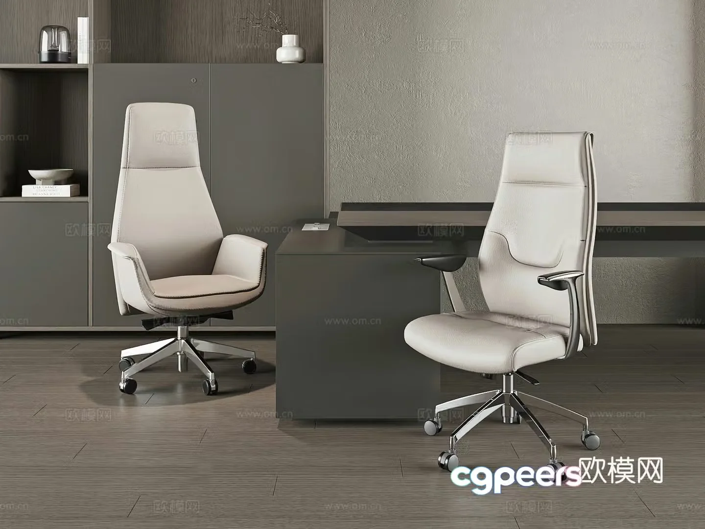 Modern office chair 3d model