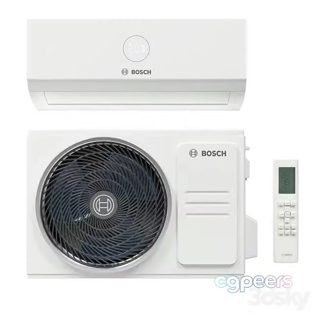 3ds Max Free – Air conditioner Bosch CL3000i