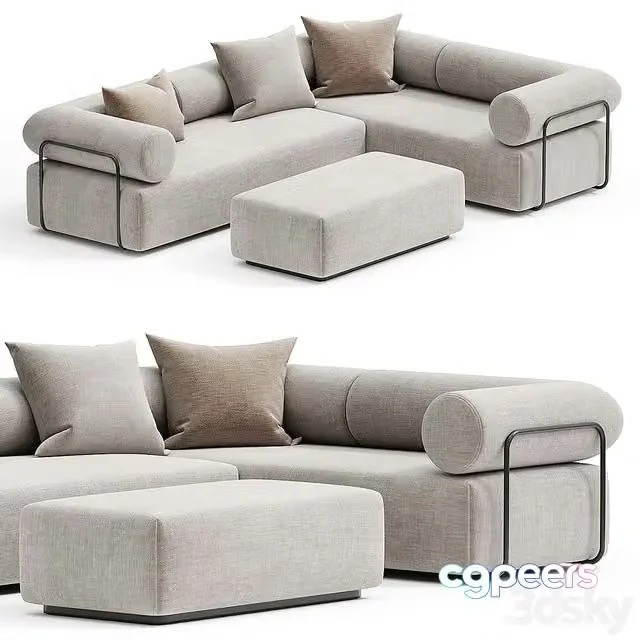 3ds Max Free – Mokumuku Sitzgruppe Amalfi Sofa